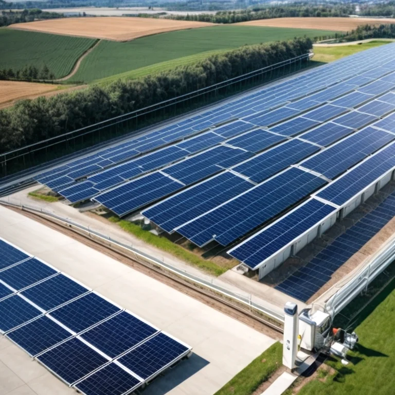 Solaranlage auf Wohnhaus